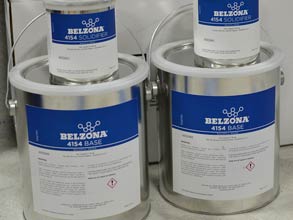 Förpackningar med Belzona 4154 (2 x 3,25 kg)