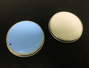 Belzona 5812DW i blått och grått (färgerna är allmänt accepterade inom vattenbranschen)