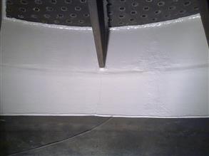 Original lining coated with Belzona 5891 (HT Immersion Grade)
